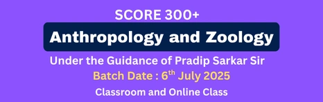 Score 300+ in UPSC Anthropology & Zoology with Sapiens IAS – new batch begins 26 April 2025, online and offline modes available.