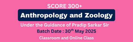 Score 300+ in UPSC Anthropology & Zoology with Sapiens IAS – new batch begins 26 April 2025, online and offline modes available.