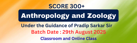 Score 300+ in UPSC Anthropology & Zoology with Sapiens IAS – new batch begins 26 April 2025, online and offline modes available.